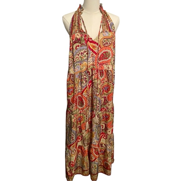 Patterned Panel Dress by Rhea, OS NWT - Picture 1 of 10